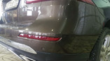 Окрас заднего бампера с ремонтом Mercedes GL